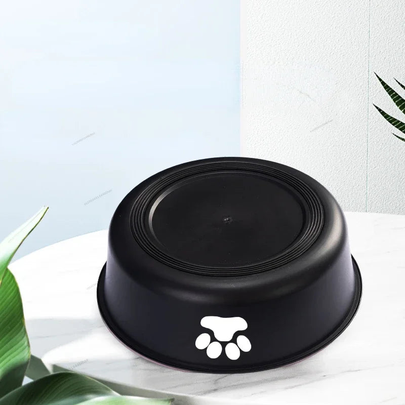 Non-slip Dog Bowls for Small Medium Large Dog Feeder Bowls and Drinkers Stainless Steel Pet Feeders Pets Dogs Accessories